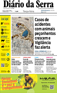Edição impressa de 18/04/2023