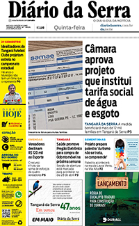 Edição impressa de 20/04/2023