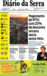 Edição impressa de 26/04/2023