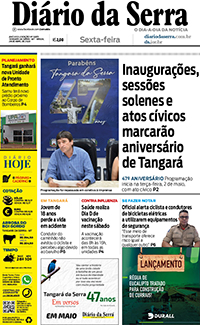 Edição impressa de 28/04/2023