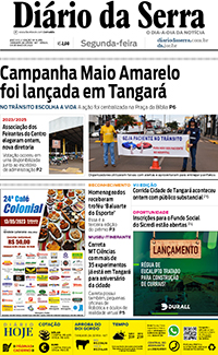 Edição impressa de 08/05/2023