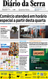 Edição impressa de 10/05/2023