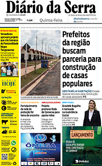 Edição impressa de 25/05/2023