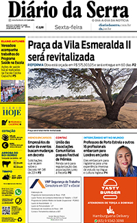 Edição impressa de 26/05/2023
