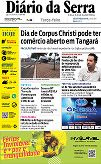 Edição impressa de 06/06/2023