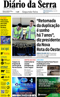 Edição impressa de 03/07/2023