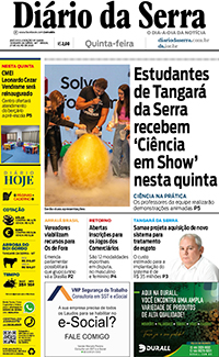 Edição impressa de 27/07/2023