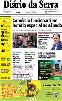 Edição impressa de 11/08/2023