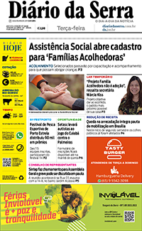 Edição impressa de 15/08/2023