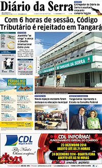 Edição impressa de 23/12/2014