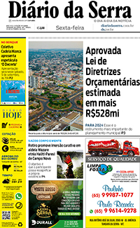 Edição impressa de 08/09/2023