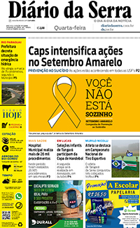 Edição impressa de 13/09/2023