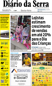 Edição impressa de 06/10/2023