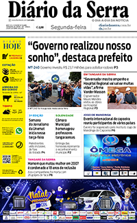 Edição impressa de 23/10/2023