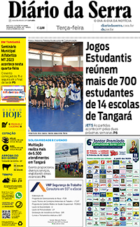 Edição impressa de 31/10/2023