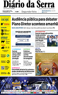 Edição impressa de 11/12/2023