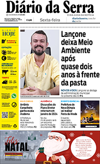 Edição impressa de 15/12/2023