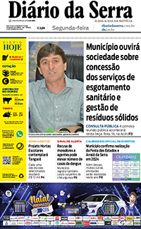 Edição impressa de 15/01/2024