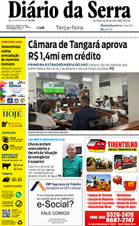 Edição impressa de 16/01/2024