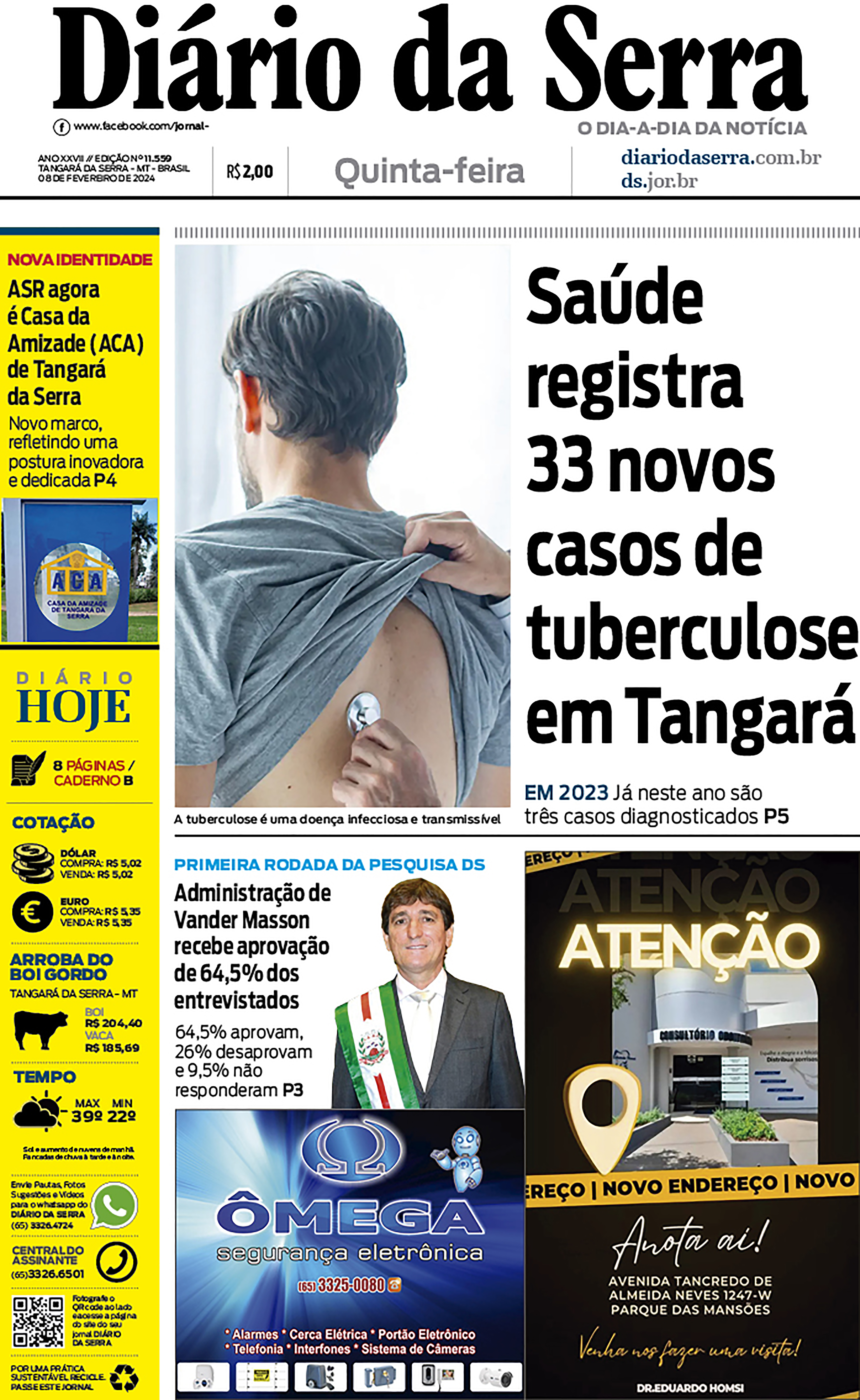 Edição impressa de 08/02/2024