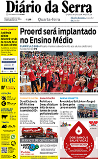 Edição impressa de 21/02/2024