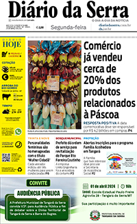 Edição impressa de 25/03/2024