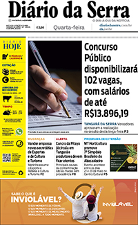 Edição impressa de 10/04/2024