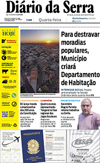 Edição impressa de 17/04/2024