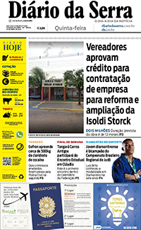 Edição impressa de 25/04/2024