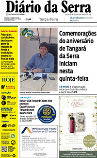 Edição impressa de 30/04/2024
