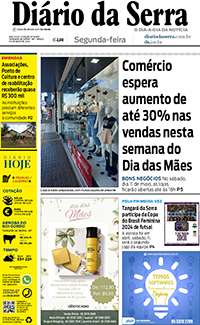 Edição impressa de 06/05/2024