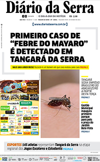 Edição impressa de 20/05/2024