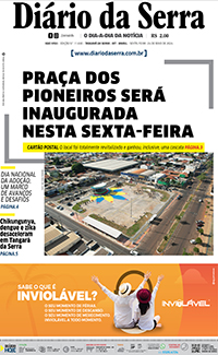 Edição impressa de 24/05/2024