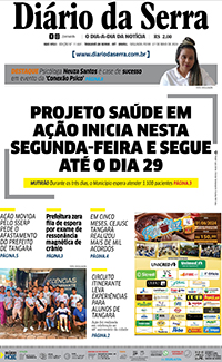 Edição impressa de 27/05/2024