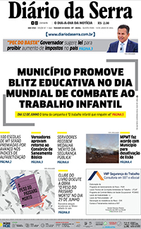 Edição impressa de 13/06/2024
