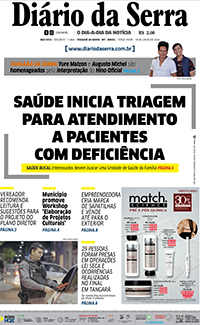Edição impressa de 18/06/2024
