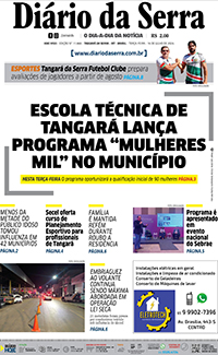 Edição impressa de 16/07/2024