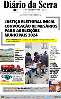 Edição impressa de 22/07/2024