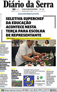 Edição impressa de 23/07/2024