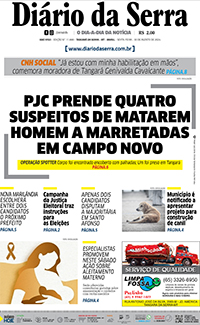Edição impressa de 30/08/2024