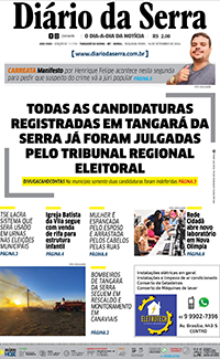 Edição impressa de 16/09/2024
