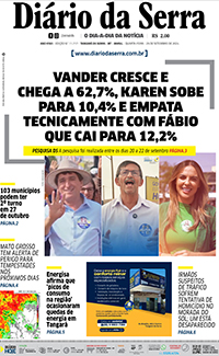 Edição impressa de 25/09/2024