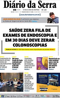 Edição impressa de 14/10/2024