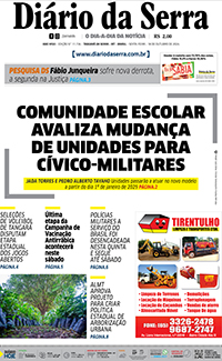 Edição impressa de 18/10/2024