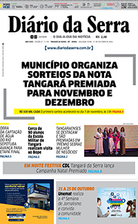 Edição impressa de 21/10/2024