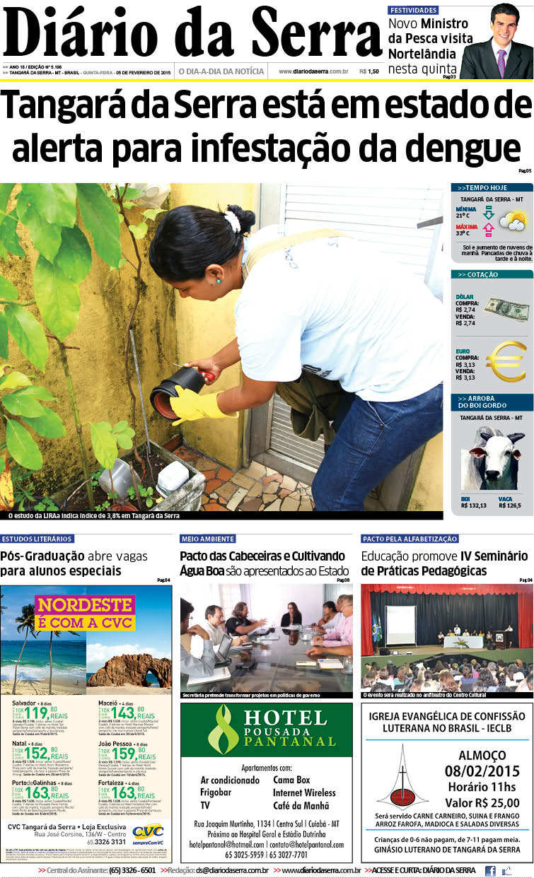 Edição impressa de 05/02/2015