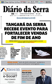 Edição impressa de 29/10/2024
