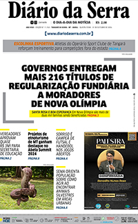 Edição impressa de 31/10/2024