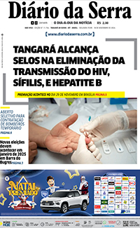 Edição impressa de 18/11/2024