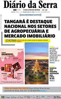 Edição impressa de 13/12/2024